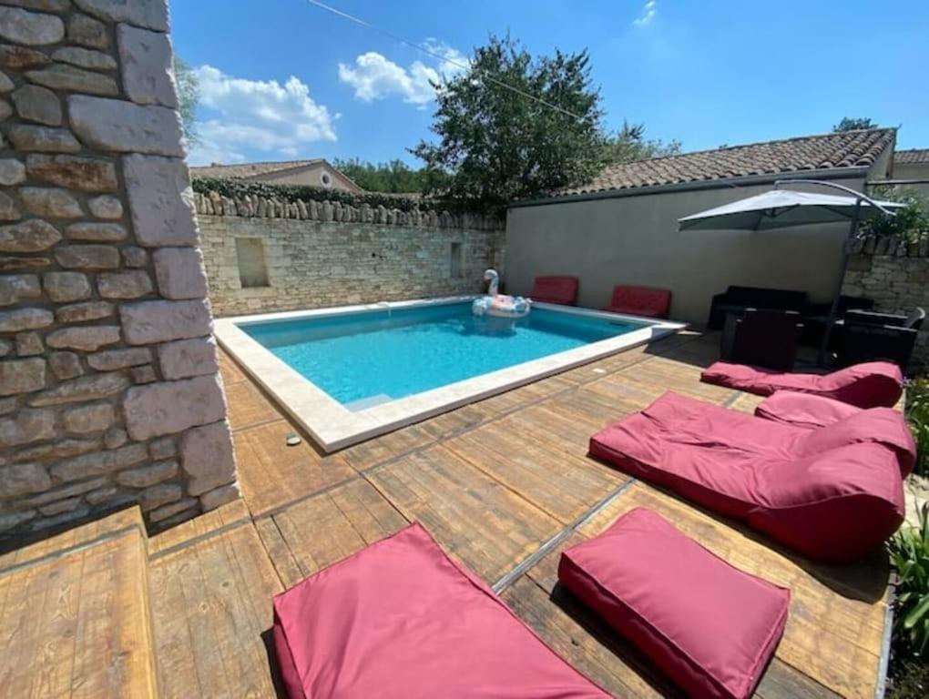 Lou Luberon Villa Menerbes Bagian luar foto