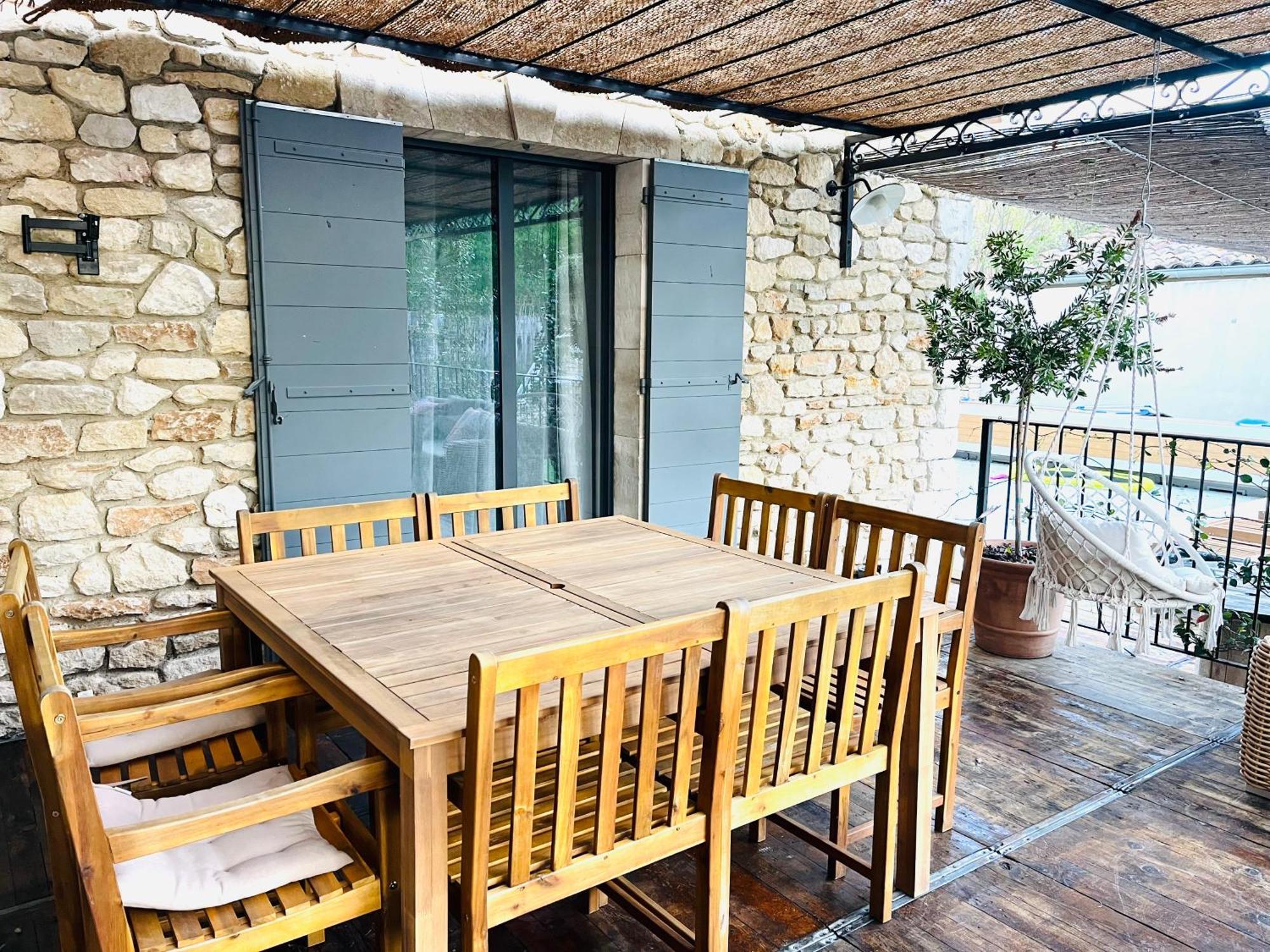 Lou Luberon Villa Menerbes Bagian luar foto